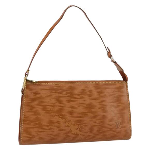 LOUIS VUITTON Handbags - LOUIS VUITTON Epi Pochette Accessoires Accessory Pouch Brown M52953 Auth 152133